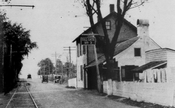 Old Toll Gate on the Cumberland Turnpike west of Harrisburg. (Myers)